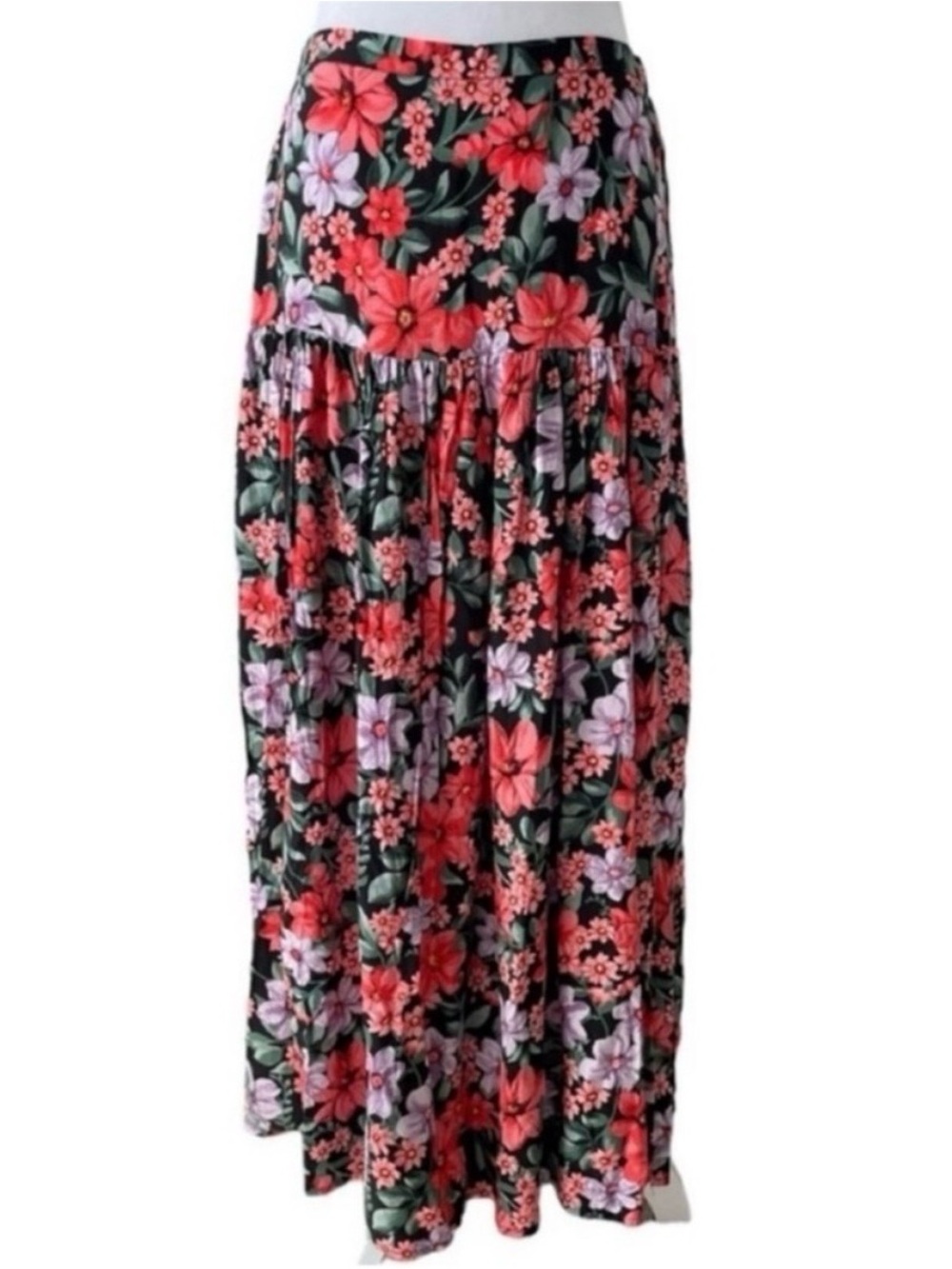 Abel the Label Floral Maxi Skirt